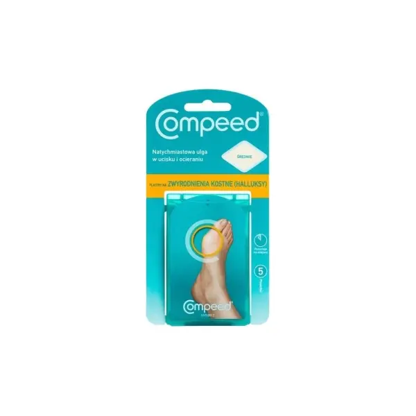 COMPEED Plastry na halluksy 5 sztuk