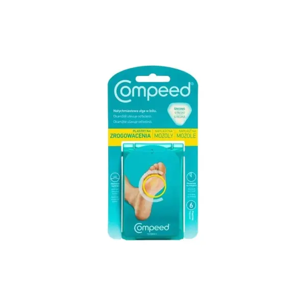 COMPEED Plastry na zrogowacenia 6 sztuk