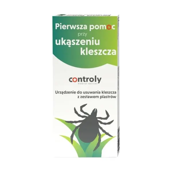 CONTROLY Pierwsza Pomoc przy ukąszeniu kleszcza