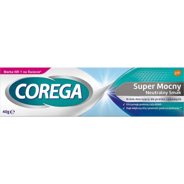 Corega Super Mocny Neutralny Smak 40g