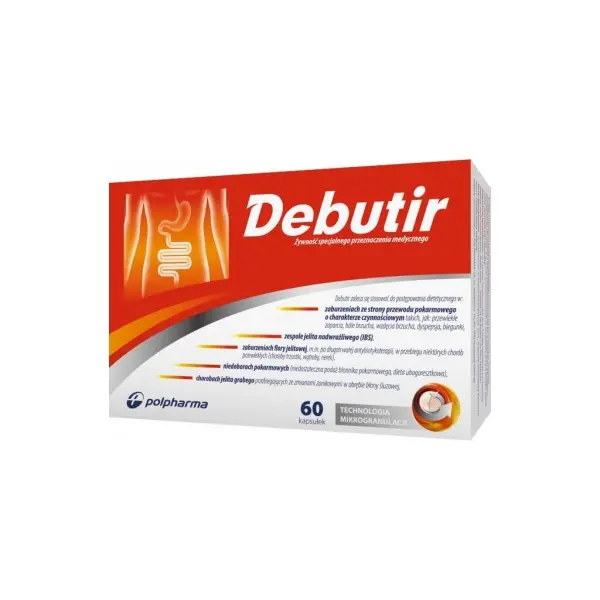 Debutir 60 kapsułek