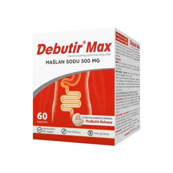 DEBUTIR Max, 60 kapsułek