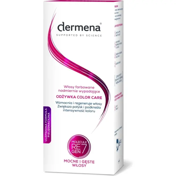 DERMENA COLOR CARE Odżywka do włosów zniszczonych 200 ml