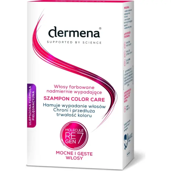 DERMENA COLOR CARE Szampon do włosów zniszczonych farbowaniem 200 ml