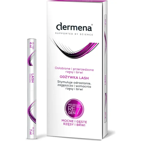 DERMENA LASH Care Odżywka stymulująca odrastanie rzęs i brwi 11 ml