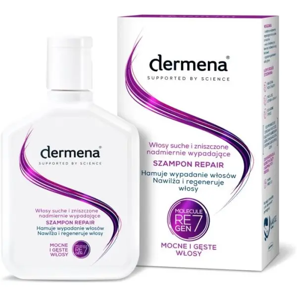 DERMENA REPAIR Szampon do włosów suchych i zniszczonych 200 ml