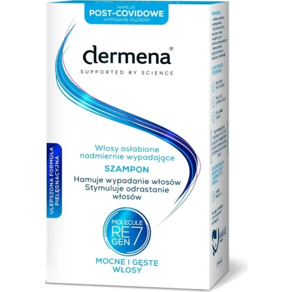 DERMENA Szampon hamujący wypadanie włosów 200ml