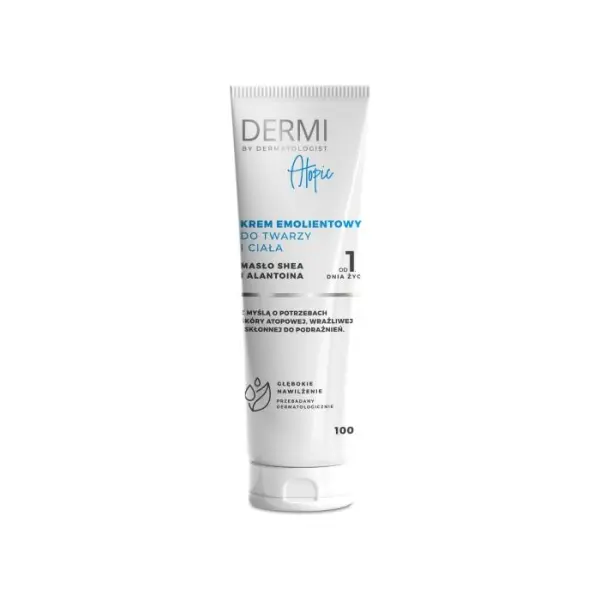 Dermi by dermatologist atopic krem emolientowy do twarzy i ciała 100 ml