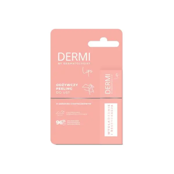 Dermi lips peeling do ust odżywczy o zapachu ciasteczkowym