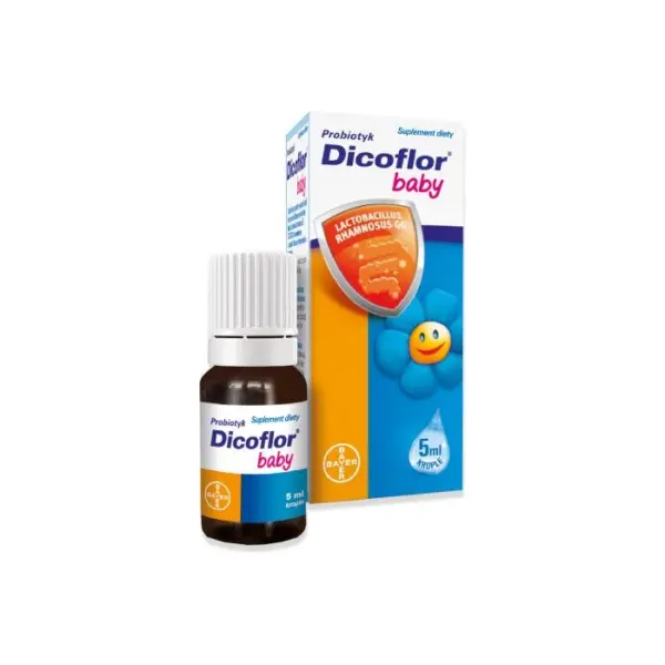 DICOFLOR BABY Krople, 5 ml