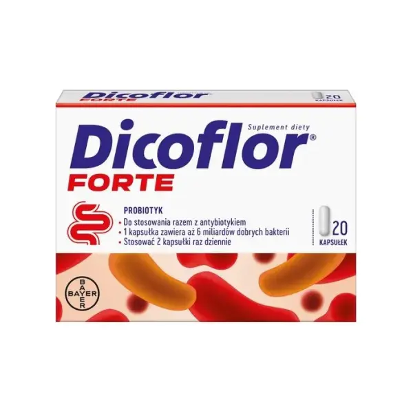 DICOFLOR Forte, 20 kapsułek