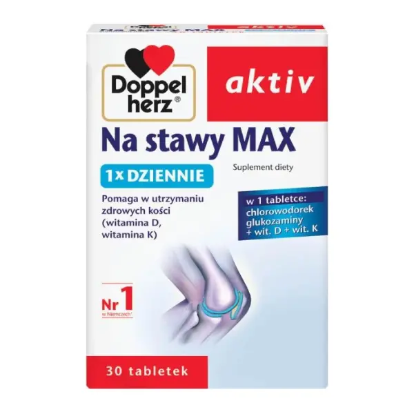 DOPPELHERZ AKTIV NA STAWY MAX, 30 tabletek