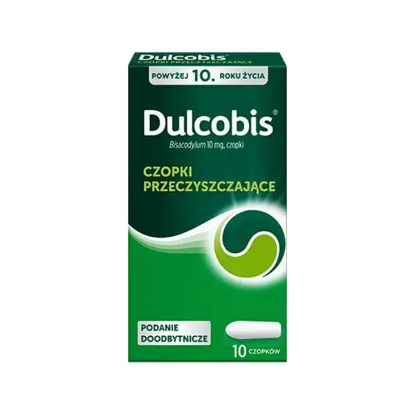 DULCOBIS 10 mg, 10 czopków