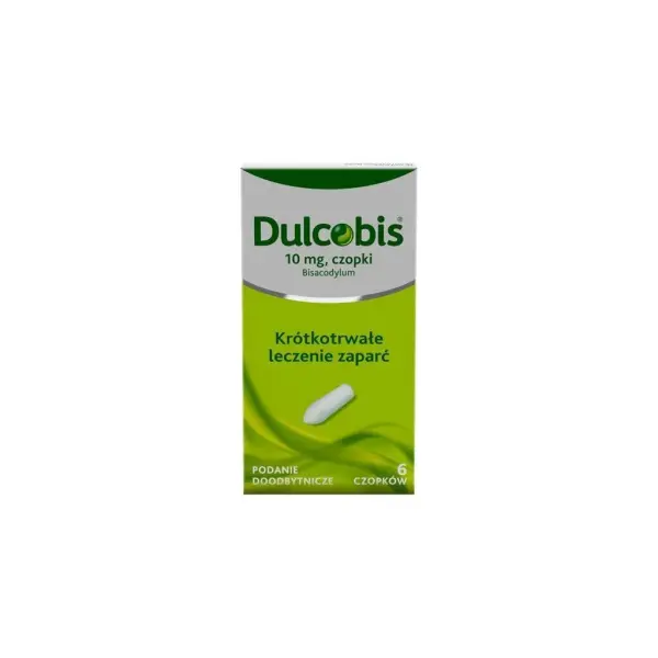 Dulcobis 10 mg 6 czopków