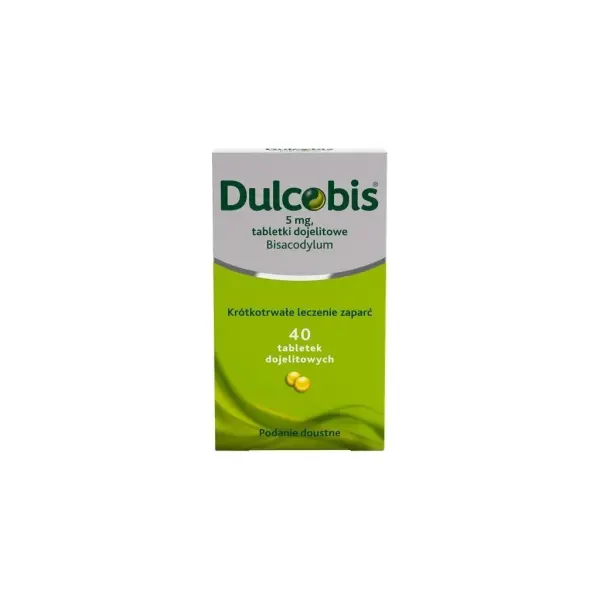 Dulcobis 5 mg 40 tabletek