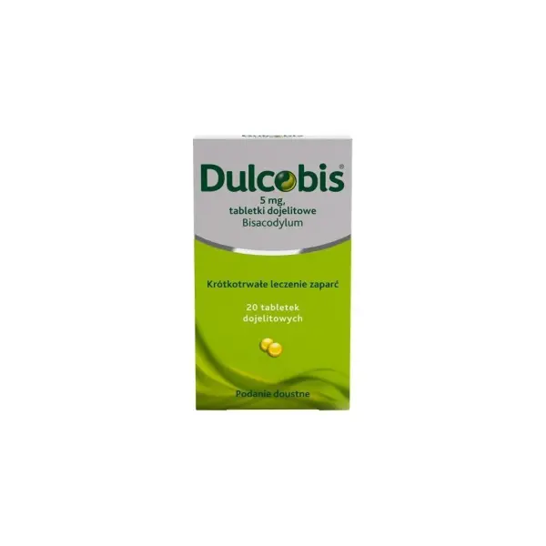 Dulcobis 5mg 20 tabletek