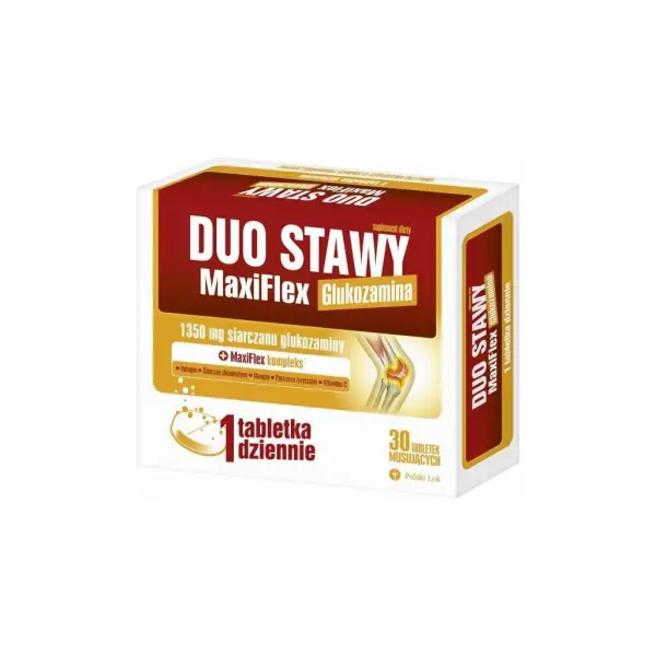 Duo Stawy MaxiFlex Glukozamina 30 tabletek musujących