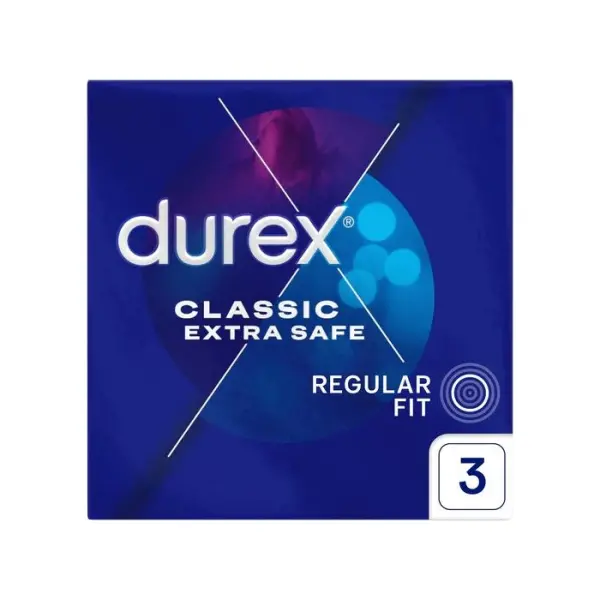 DUREX Extra Safe Prezerwatywy, 3 sztuki