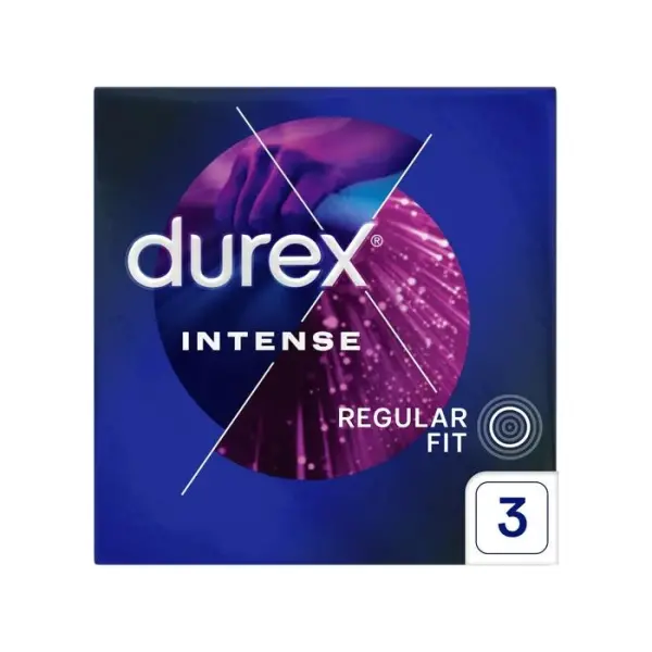 DUREX Intense Prezerwatywy, 3 sztuki