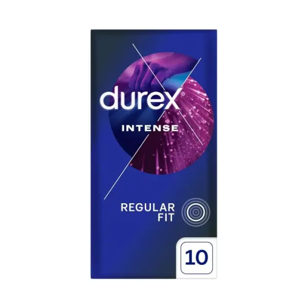 DUREX Intense Regular Fit Prezerwatywy, 10 sztuk
