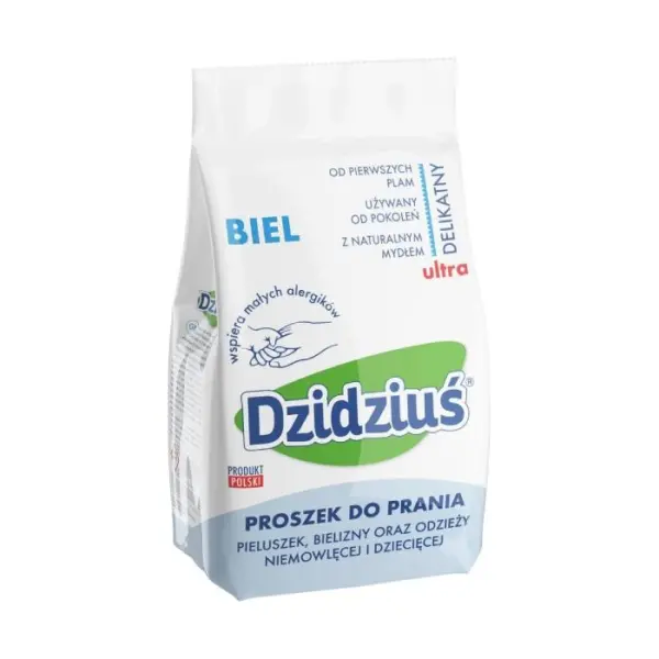DZIDZIUŚ Proszek do prania biel 1,5 kg