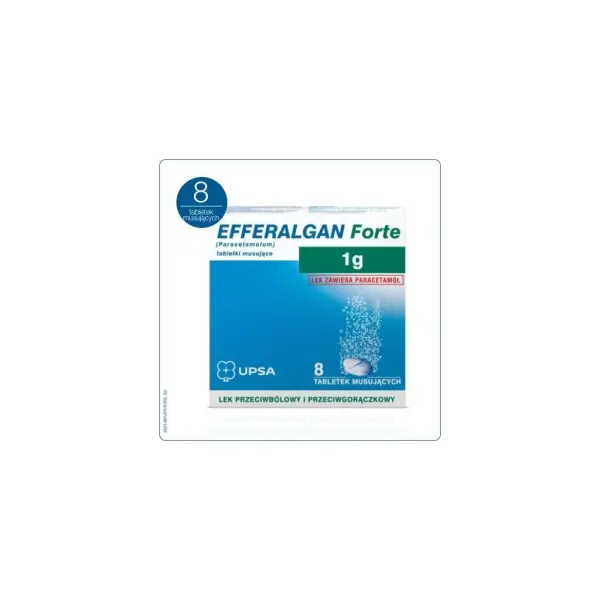 Efferalgan Forte 1000mg 8 tabletek musujących