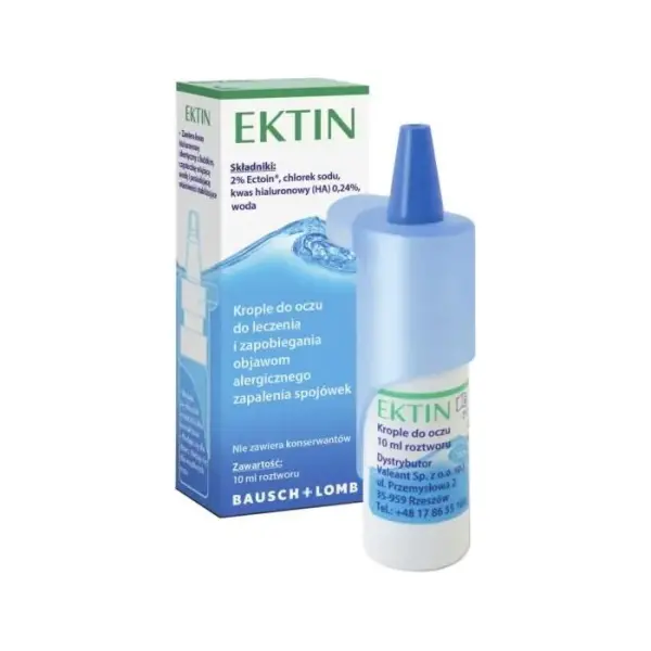 Ektin krople do oczu 10 ml