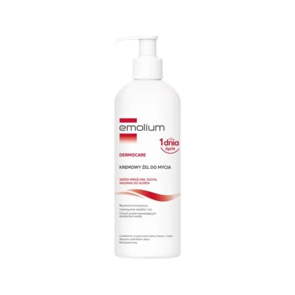 EMOLIUM DERMOCARE Kremowy Żel do mycia 200 ml