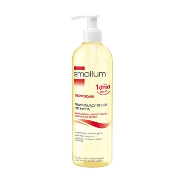 EMOLIUM DERMOCARE Nawilżający olejek do mycia, 400 ml