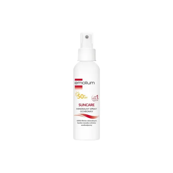 EMOLIUM SUNCARE Mineralny Spray ochronny SPF50+ od 1 dnia życia