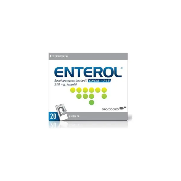 Enterol 20 kapsułek