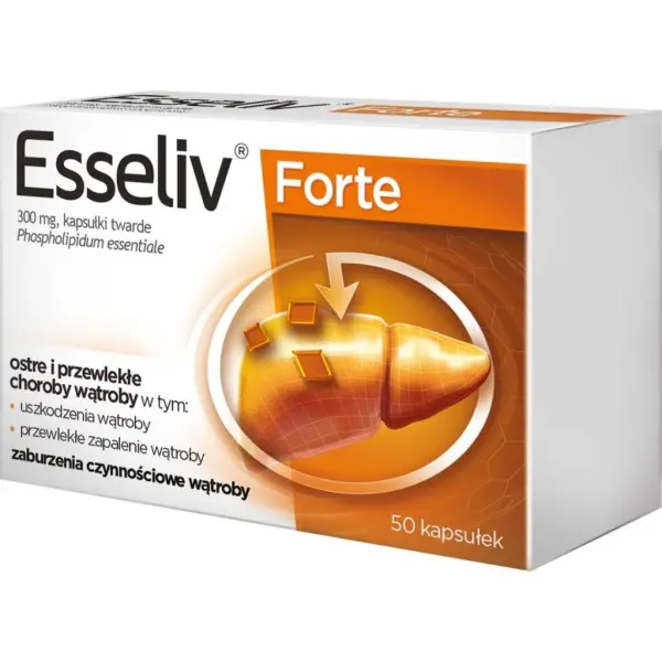 Esseliv Forte 0,3g 50 kapsułek