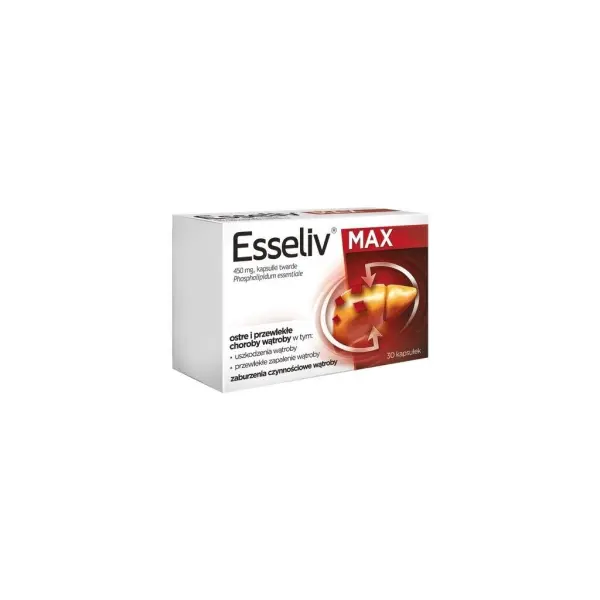 Esseliv Max 450 mg 30 kapsułek