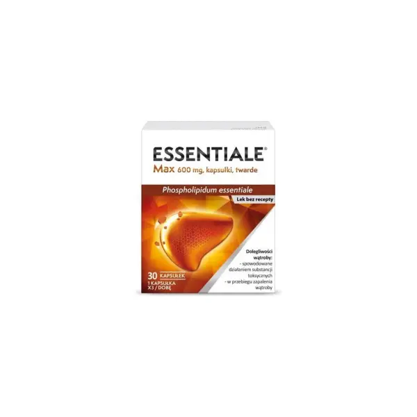 Essentiale Max 600 mg 30 kapsułek