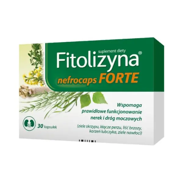 FITOLIZYNA nefrocaps Forte, na nerki, 30 kapsułek