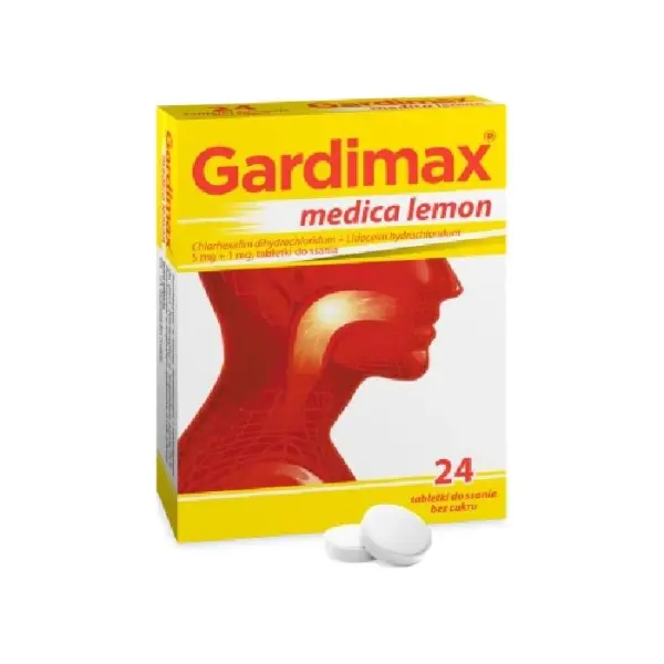 GARDIMAX Medica lemon, 24 tabletki