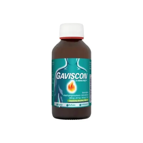 Gaviscon płyn o smaku mięty 300 ml