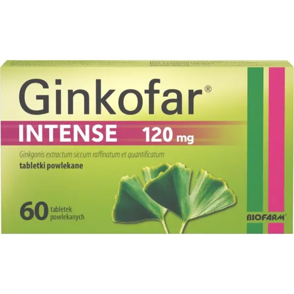 Ginkofar Intense 60 tabletek