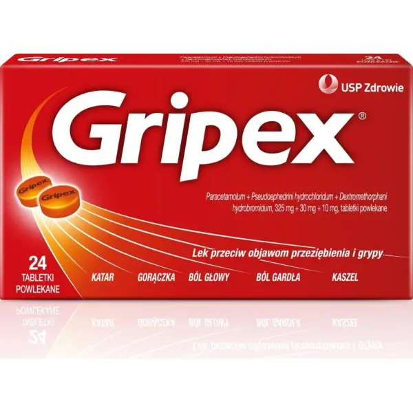 Gripex 24 tabletki
