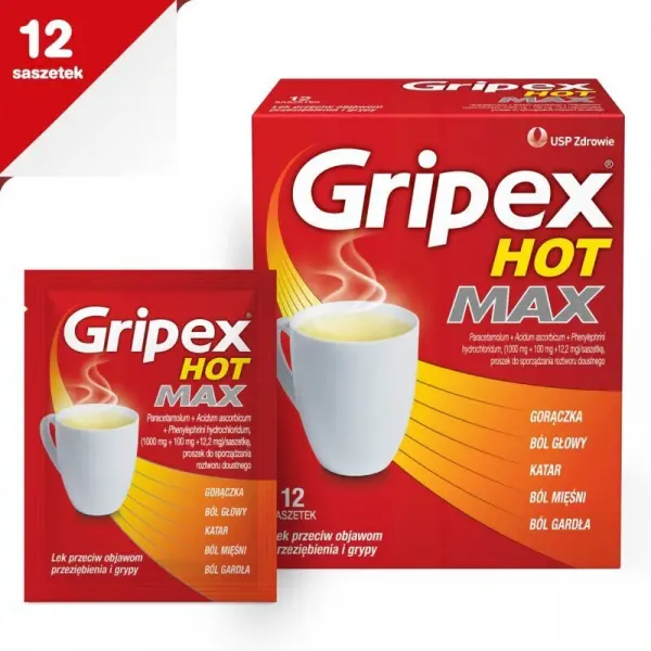 Gripex HOT MAX  12 saszetek