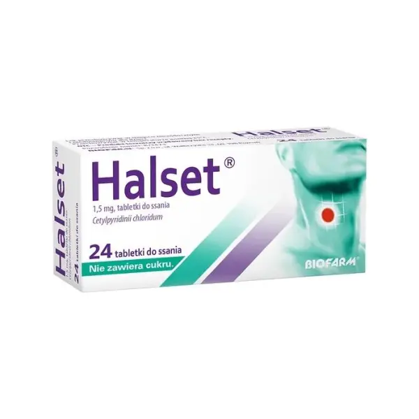 HALSET tabletki do ssania 1,5mg, 24 sztuki