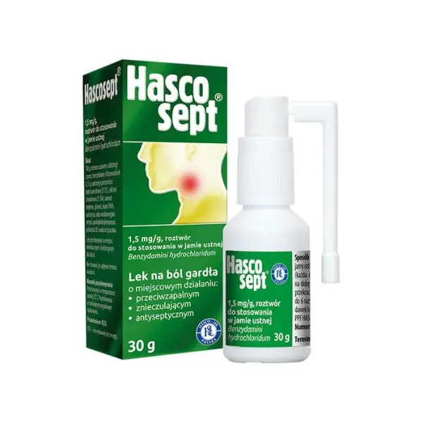 Hascosept aerozol 30 g
