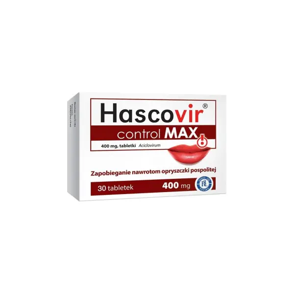 Hascovir Control Max 400 mg 30 tabletek