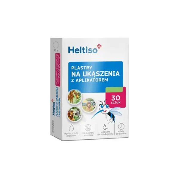 Heltiso plaster na ukąszenia z aplikatorem 30 sztuk