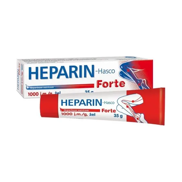 Heparin Hasco Forte żel 1 000 j.m./g 35 g