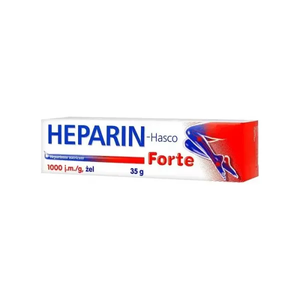 Heparin-Hasco Forte żel 1000j.m./g 90g