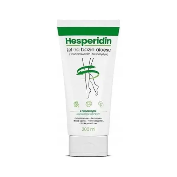 HESPERIDIN Żel do nóg z aloesem, kasztanowcem i hesperydyną 200 ml