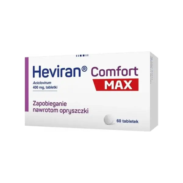 Heviran Comfort Max 400 mg 60 tabletek