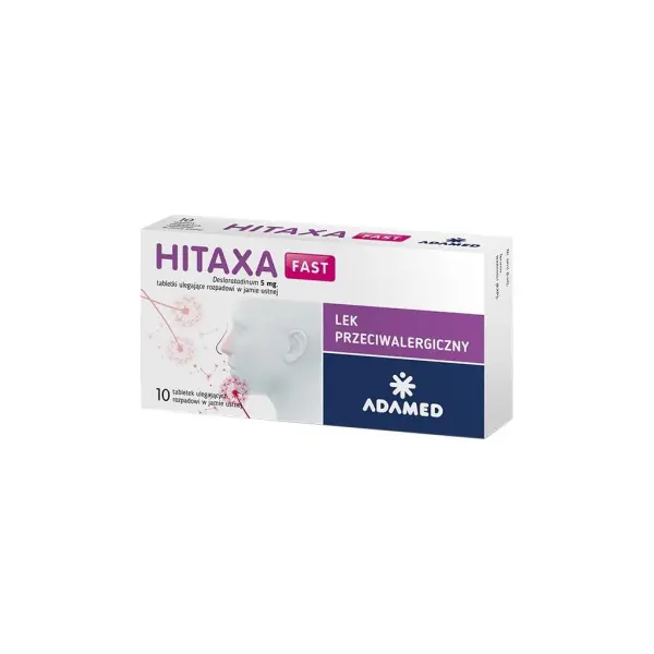 Hitaxa Fast 5mg 10 tabletek