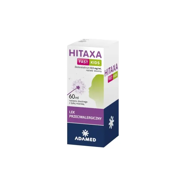 Hitaxa Fast Kids 500mcg/ml syrop 60 ml